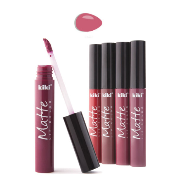 Жидкая помада. Губная помада Kiki Matte Lip. Помада Кики Matte Lip. Kiki Matte Lip Color. Kiki Matte Lip Color 204.